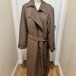 Classic Brown Trench Coat